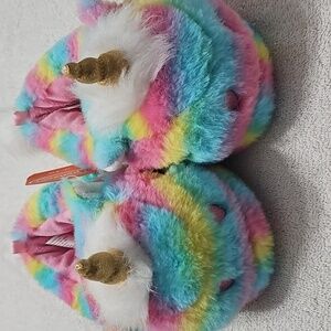 Girls Unicorn Slippers